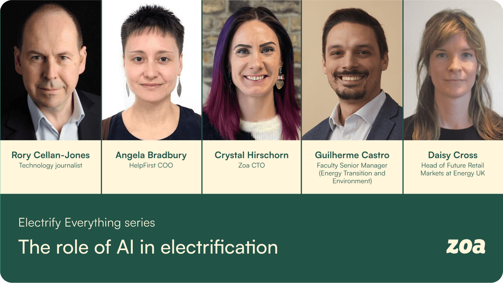 The Role of AI in Electrification: Panel Recording