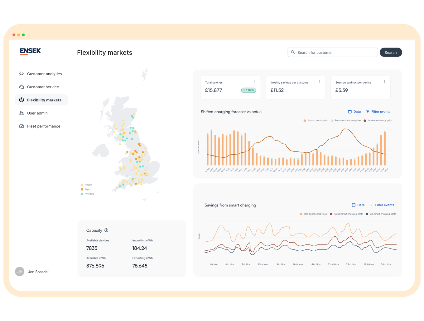 Flexibility Monetisation (ENSEK branded)